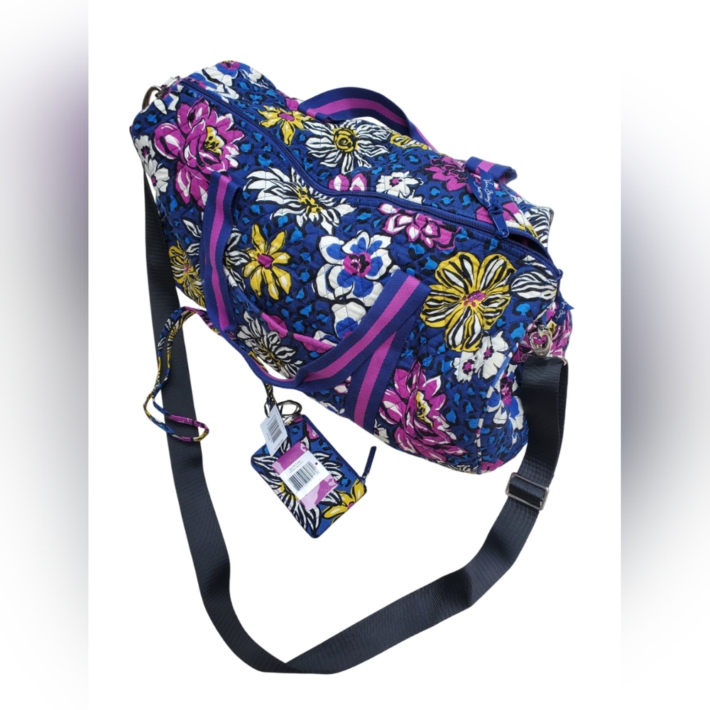 Vera Bradley Duffle Bag And NWT matching Lanyard